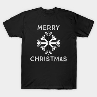Merry snowflake christmas T-Shirt